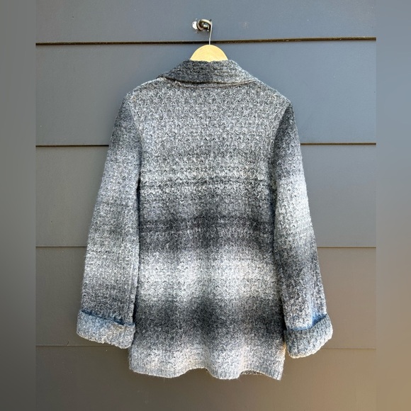 Sarah Spencer Women's Grey Cardigan with Shawl Collar - L - Picture 3 of 5
